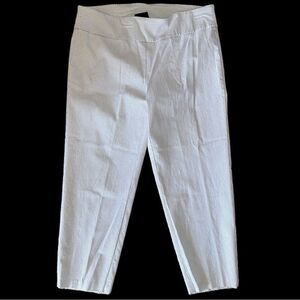 Tribal White and Black Capris